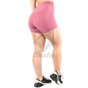 Latest Stylish <b>Women's</b> High Waist Compression Gym Shorts Custom Elastic Waist Booty Scrunch V Back <b>Leggings</b> Plain Dyed - Product Image 2