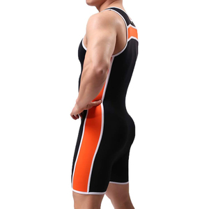 New Arrival Spandex Polyester Wrestling Wear <b>Men</b> Wrestling <b>Singlet</b> Quick Dry Customized Wrestling <b>Singlet</b> - Product Image 3