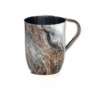 Judaica Ritual Double Handle <b>Washing</b> Cup Two Handle <b>Hand</b> <b>Washing</b> Mug Jewish <b>Hand</b> <b>Washing</b> Cups Mugs From India - Product Image 1