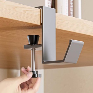 Arbre de support de bas de Noël en métal noir moderne et élégant pour cheminée, présentoir décoratif de vacances - Product Image 1