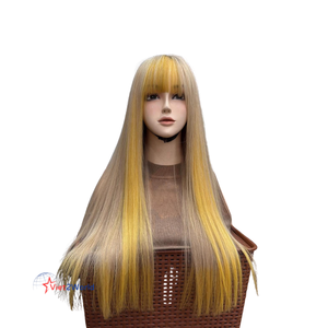 Perruque médicale personnalisée pour femmes avec délié naturel HD couleur de cheveux personnalisable sans colle Full Lace pour les patients atteints de perte de cheveux - Product Image 4