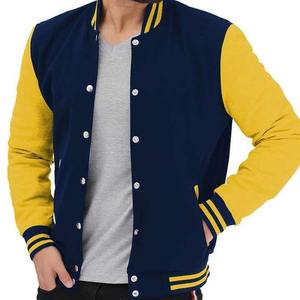 Latest Custom Men Jacket <b>Stitching</b> Colour Casual Loose Baseball Uniform Fashion Youth <b>Coat</b> Breathable Quick - Product Image 4