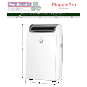 Condizionatori d'aria portatili, MXPPO-001, 12000 BTU, 390 m3 - Product Image 4