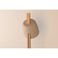 Fabuleux lampadaire en bois cylindre lampadaire ambiant et mise au point salon moderne veilleuse coin décor à la maison