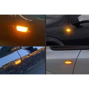 Kit indicatore di direzione laterale A LED dinamico con lente di fumo per Opel Adam Astra H Corsa D E Insigina A Meriva Zafira B - Cars & - Product Image 3