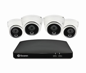 El mejor nuevo sistema de seguridad de timbre de video de 4 canales VU-MORE N444B42C Kit de cámara IP y grabadora de video digital - Product Image 1