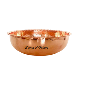 Bol de pédicure de Spa de pied de conception martelée en cuivre pur de luxe de haute qualité pour les lavages de pieds de spa bol d'équipement d'ongle - Product Image 6