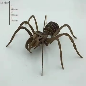 Vietnam lujo araña diseño Metal películas hogar Interior sofá foto pared decoración al por mayor decoración del hogar para uso en la sala de estar - Product Image 1
