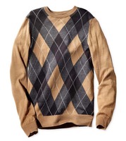Pull Argyle Respirant pour Homme Léger Tendance Actuelle Anti-Plis Qualité Supérieure Laine/Coton/Cachemire Prix Abordable