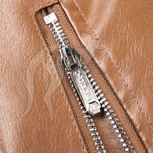 Chaqueta de cuero transpirable de buena calidad 2025 para hombre, chaqueta de cuero de Color personalizado 100% para hombre a la venta - Product Image 4