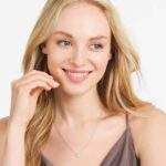 Colgante de peonía de diamante Encanto de joyería elegante y lujoso - Product Image 5