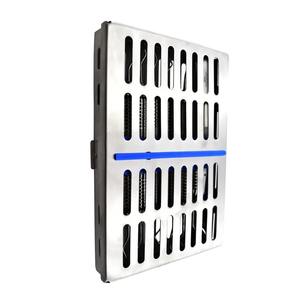 Básico 10 piezas Dental Periodontal Gracey Curettes Explorer Prob Kit Manual Escalador de acero con material plástico - Product Image 6