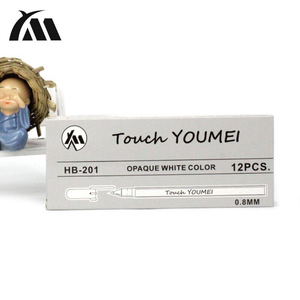 Bolígrafo de Gel Blanco Profesional de Alta Calidad Touch Youmei HB-201 de 0.8 mm para Resaltar y Caligrafía - Product Image 4