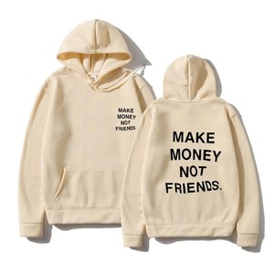 Sudadera con Capucha Unisex de Forro Polar para Otoño Invierno 2025, Estilo Urbano, con Estampado Gráfico de Letras y Logotipo Frontal - Product Image 5