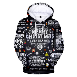 Hot Selling 3D Printed Christmas Logo Sublimation Men <b>Hoodies</b> Oversized Pullover Drawstring Men <b>Hoodies</b> <b>Lightweight</b> <b>Hoodies</b> - Product Image 5