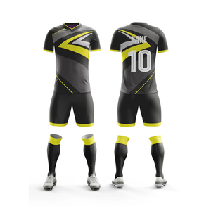 Tenue de football respirante conçue avec un tissu extensible léger offrant un confort doux, une grande durabilité et une mobilité flexible - Product Image 1