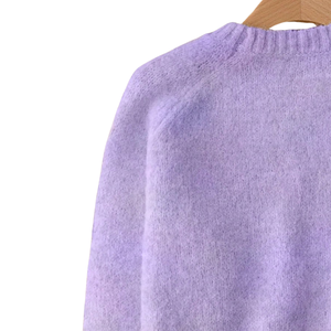 Pull sans manches en mohair doux pour femme, col rond, coupe ample, chaud, décontracté, léger, moelleux, anti-boulochage, hiver - Product Image 4