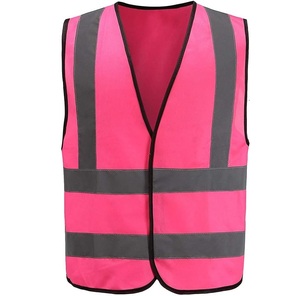 Chaleco DE SEGURIDAD reflectante para personal de seguridad Suministro de fábrica OEM con logotipo personalizado y opciones de color - Product Image 1