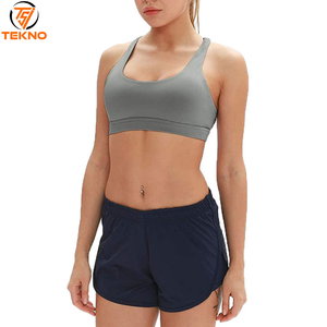 2025 dernière conception soutien-gorge de sport Compression douce avec soutien complet bonnets amovibles respirant Stretch Yoga course soutien-gorge grande taille - Product Image 1