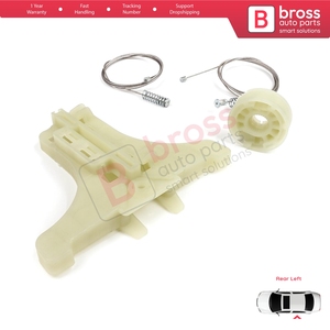 BWR5253 Power Window Regulator Repair Kit Rear Left for Ceed Cee'd MK2 JD 2012-2018 5-<b>Door</b> 83450A2010 - Product Image 4