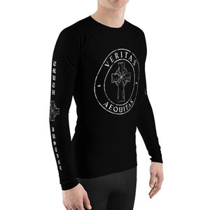 เสื้อรัดกล้ามแขนยาวแบบสั่งทำพิเศษ ทรงเข้ารูป สำหรับออกกำลังกาย ผลิตจากวัสดุรักษ์โลก แห้งเร็ว 220 กรัม ป้องกันรังสียูวี ระบายอากาศได้ดี สำหรับผู้ชาย - Product Image 4