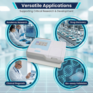 Analizador de Fluorescencia Automatizado Avanzado, Lector de Microplacas Totalmente Automático de 96/48 Pocillos, Análisis <span class=keywords><strong>ELISA</strong></span> para Detección Bioquímica - Product Image 5