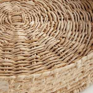 Wholesale Juliet Water Hyacinth Nesting Round <b>Trays</b> by TienPhong | Handwoven Natural Decorative & Serving <b>Trays</b> - Product Image 4