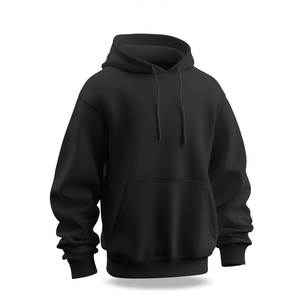 <b>Men's</b> Wholesale Custom Logo Fleece Pullover Hoodies Winter 100% Cotton High Quality Oversized Sweatshirts - Product Image 1