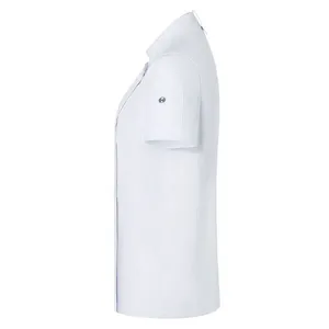 Chaqueta de Chef Personalizada de Manga Corta para Mujer, Herramienta de Mercadotecnia para Cocina - Product Image 4