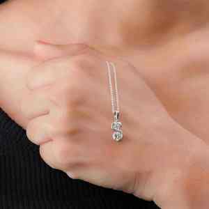 Anillo de Plata 925 con Dos Piedras de Moissanita de Corte Brillante VS1 de 1.01CT, Diseño Clásico de Constelación, Certificado por Terceros, Regalo para Ella - Product Image 3