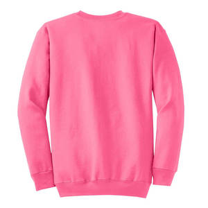 Hommes unisexe pulls basique col rond manches sweats coton pull adulte décontracté lâche bas hauts vêtements sweats - Product Image 2