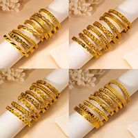 Bracelet en cuivre plaqué or 24 carats YL pour les mariées de Dubaï, accessoires de mariage de style indien de luxe pour femmes, or sable, vente en gros
