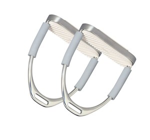 Recién llegado, estribos para montar a caballo Trail Endurance, empuñadura de seguridad ligera ajustable de aluminio, suministro OEM de fábrica duradero - Product Image 3