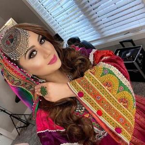 Vestido Afghani con tallas personalizadas para mujer, vestido Afghani de alta calidad, a la venta, hecho en Pakistán por WS Internacional, 100% - Product Image 4