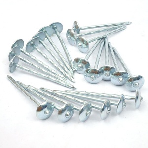 Sortie d'usine Clous en fer de haute qualité Chine Brad Umbrella Head Clous de toiture à vendre - Product Image 1