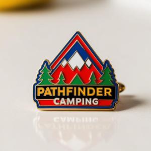 Épingles Pathfinder à haute durabilité Badge de qualité supérieure pour les célébrations Événements de club Conceptions d'émail personnalisées - Product Image 5