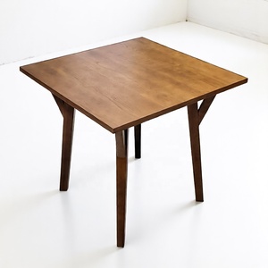 Tables à manger en bois de frêne naturel Ensemble de table à manger en bois massif OEM et marque personnalisée Made in Vietnam Fournisseur B2B - Product Image 1