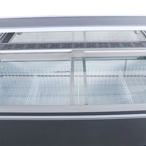 ตู้แช่เย็นประตูกระจกบานเลื่อนไฟฟ้าตู้แช่แข็งตู้โชว์ซูเปอร์มาร์เก็ตสำหรับเก็บอาหารแช่แข็ง - Product Image 3
