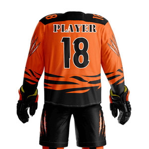 Uniforme de hockey sur glace respirant et léger, 100% polyester, vêtements de sport personnalisables, fabriqué au Pakistan - Product Image 5