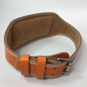 Best Selling Adjustable and Durable Customized Leather Weightlifting <b>Belt</b> Original Cowhide Leather <b>Belt</b> - Product Image 2