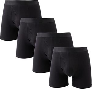 Calzoncillos para Hombre, Ropa Interior Masculina, Bóxers de Algodón, Estilo Juvenil, Transpirables y Cómodos, Shorts para Chico - Product Image 1