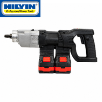 Perceuse à percussion sans balais au lithium HILYIN DL13 1550W, 132 mm, portative, avec moteur central, outils de perçage, vente en gros d'usine
