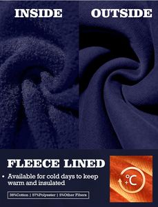 เสื้อกันหนาวสวมหัวมีฮู้ดสำหรับผู้ชาย100% ผ้าฟลีซเทอร์รี่ผ้าฟลีซผสมสำหรับฤดูหนาว - Product Image 5