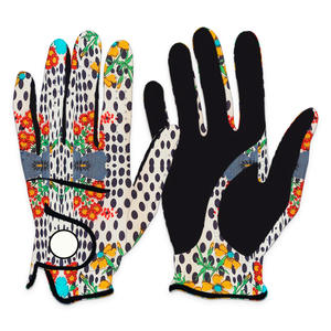 Gants de golf en cuir d'agneau léger de qualité supérieure, durables, antidérapants, fermeture à boucle et crochet pour hommes et femmes, logo personnalisé, faible MOQ - Product Image 4