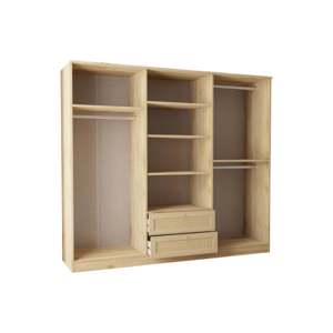 Nouvelle armoire à 2 portes avec penderie, capacité 6 vêtements - Product Image 2