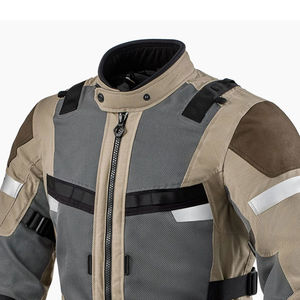 Veste de moto en cuir pour homme, automne-hiver, nouvelle veste de moto en cuir PU Cordura - Product Image 4