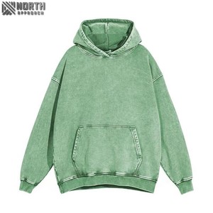 OEM personalizado Unisex Fleece Hoodie de doble cara Logo estampado bordado Hip Hop Streetwear Anti-encogimiento de los hombres y las mujeres de moda - Product Image 1