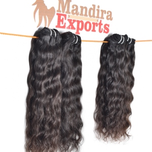 Cabello indio crudo alineado con cutícula 100%, cabello virgen ondulado sedoso, Natural, sin piojos, India de proveedor de paquetes baratos, cabello humano - Product Image 6