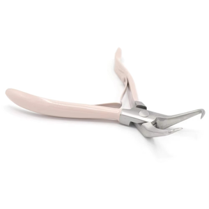 Pince de pose et de retrait pour extensions capillaires à nouer à la main, argent et rose, fabriquée par MIANBRO ENTERPRISES - Product Image 3