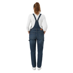 Overol Vaquero Vintage para Hombre, Estilo Casual, Corte Regular, Lavado Snow Wash, Cintura Media, 100% Algodón, con Bolsillos, Primavera/Verano - Product Image 4